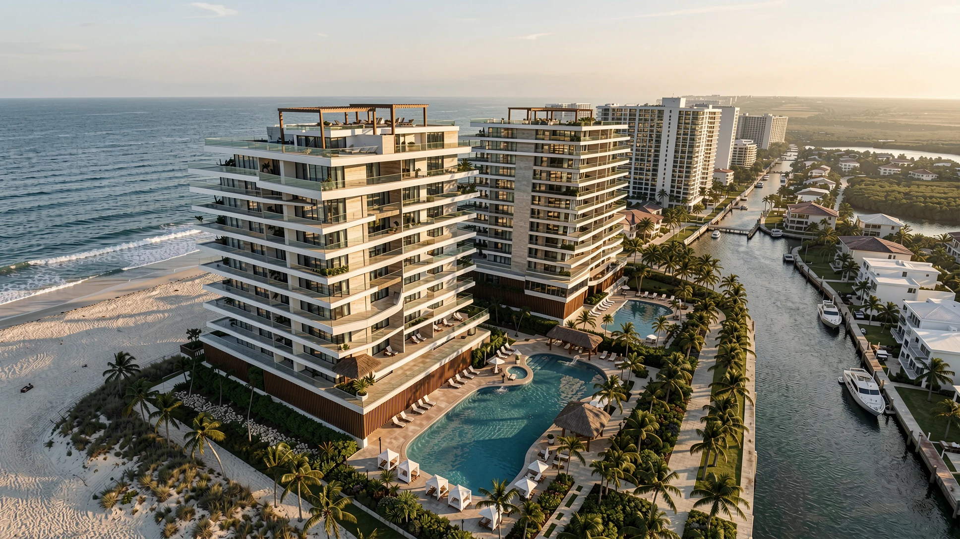 MAREA RESIDENCES — vista del recorrido