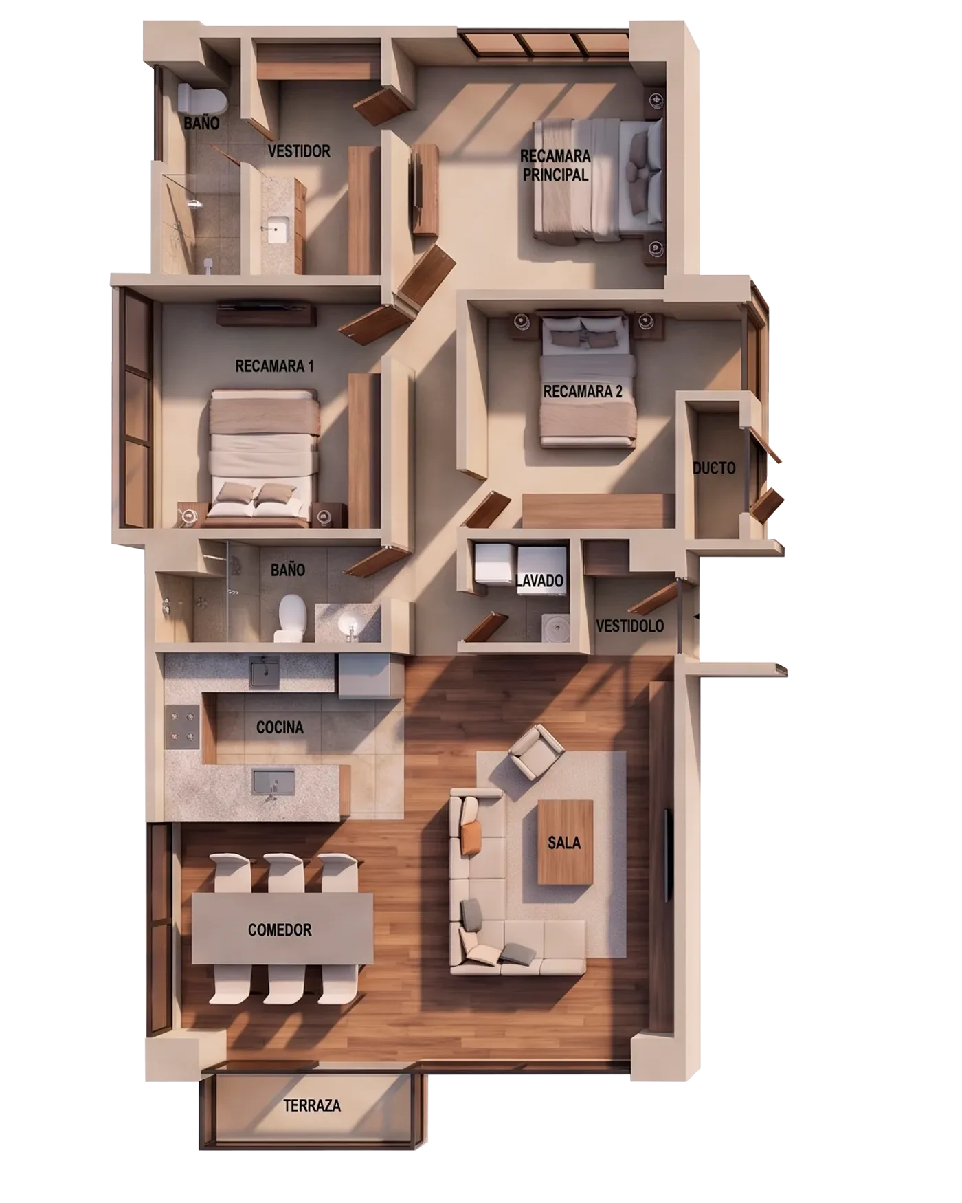 Planta MAREA RESIDENCES